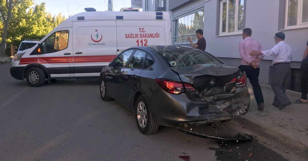 Doğanşehir'de Trafik Kazası 1 Yaralı