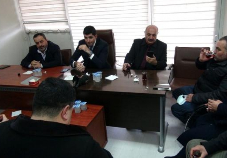 Doğanşehir'de tütün toplantısı yapıldı