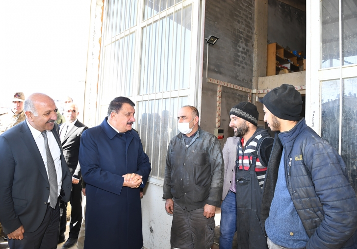 Doğanşehir Sanayi Sitesinde Alt ve Üst Yapı Çalışmaları Tamamlandı