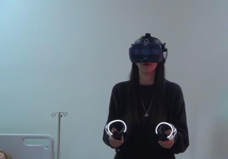 Doğum ağrılarına sanal dokunuş