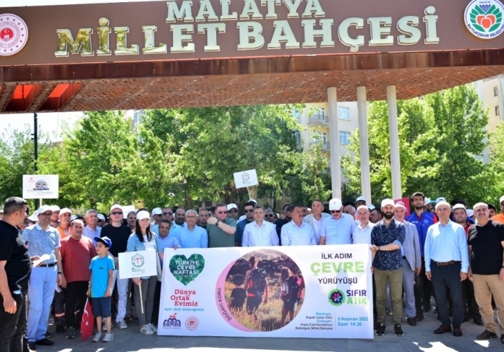 Dünya Çevre Günü İlk Adım Çevre Yürüyüşü ile Kutlandı