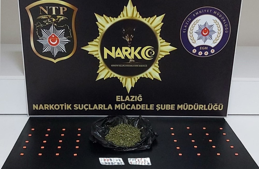 Elazığ´da uyuşturucu taciri 3 şüpheli tutuklandı
