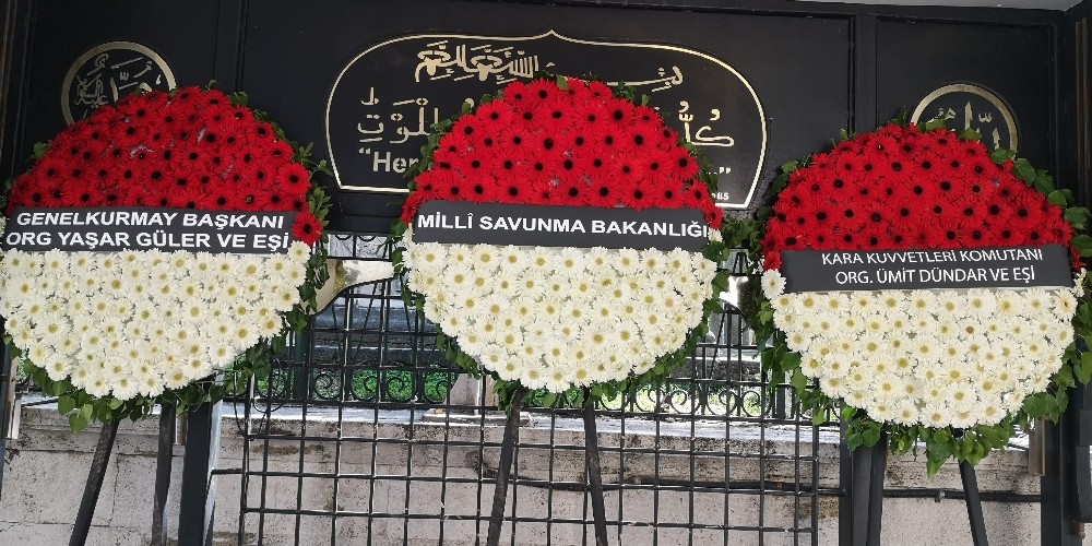 Emekli Orgeneral Halit Edip Başer´e son yolculuğuna uğurlandı
