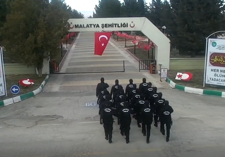 Emniyet Gazi Mustafa Kemal ve Silah Arkadaşlarını Yad etti 