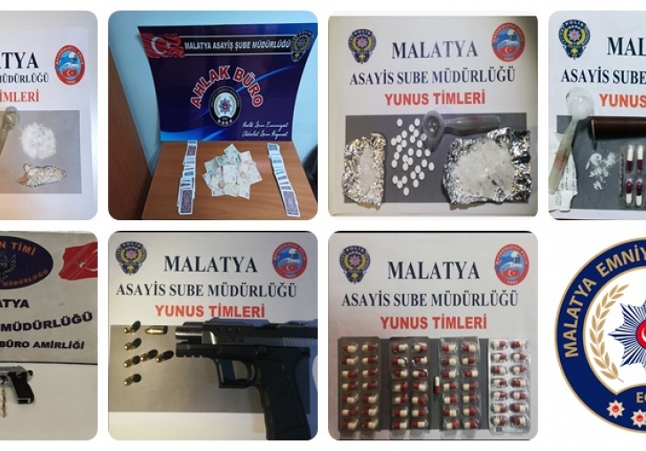 EMNİYET TARAFINDAN KUMAR VE UYUŞTURUCU OPERASYONU ÜZERİNE 11 KİŞİ GÖZALTINA ALINDI