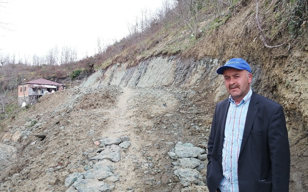 Engelli kadının yol sorunu çözüldü
