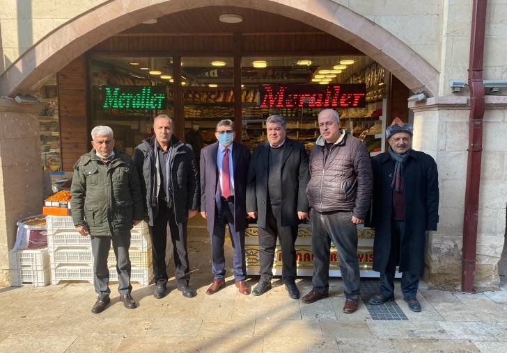 Ercan DAĞDEVİREN'den Şire Pazarına ziyaret