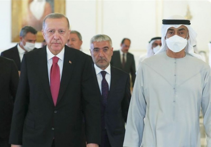 Erdoğan, BAE'ye Taziyeye Gitti