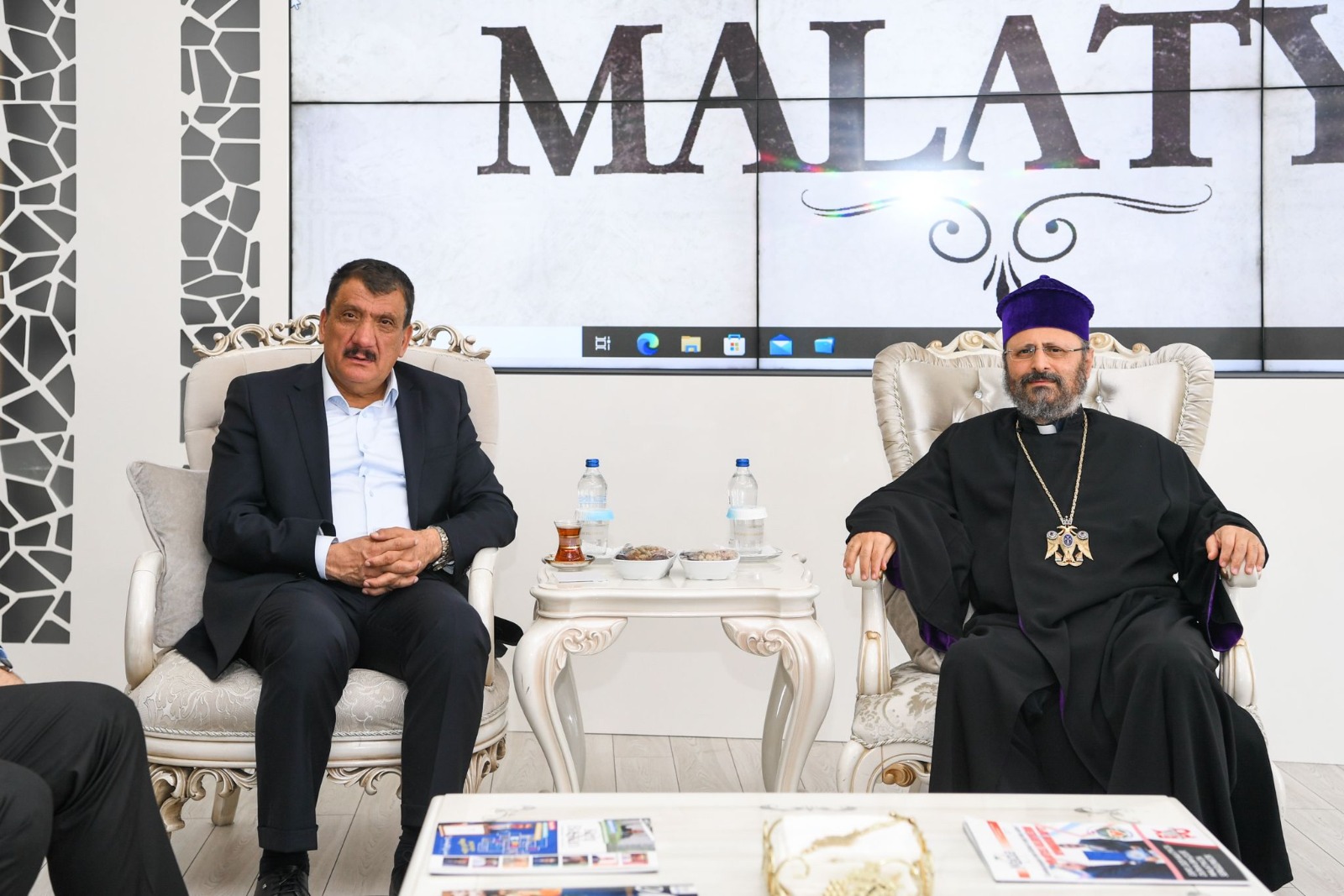 Ermeni Patriği Maşalyan’ı kabul eden Başkan Gürkan, “MALATYA’YI YENİDEN HEP BİRLİKTE İHYA EDECEĞİZ”