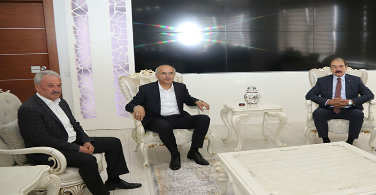 Esnaf Teşkilatlarından Büyükşehir Belediye Başkanı Er’e Ziyaret