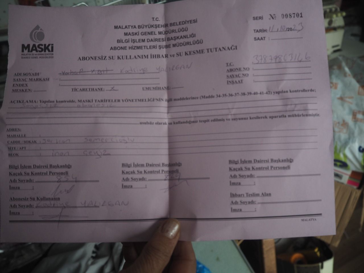 Esnafa ‘Abonelik’ İhbarı