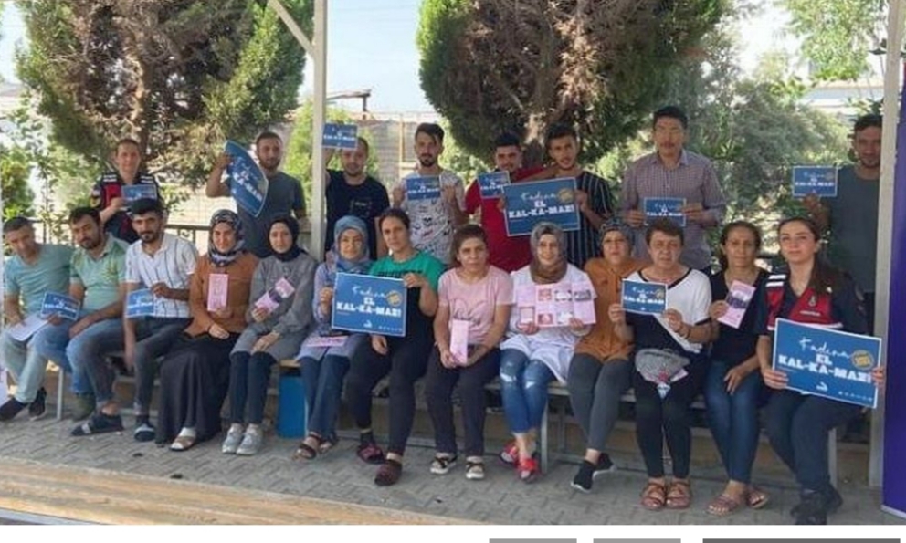 Fabrikalarda 'Kadına El Kalkamaz' Bilgilendirmesi