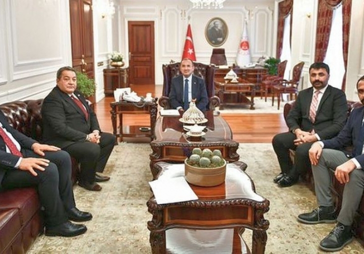 Fendoğlu ve Samanlı'dan Adalet Bakanına Ziyaret