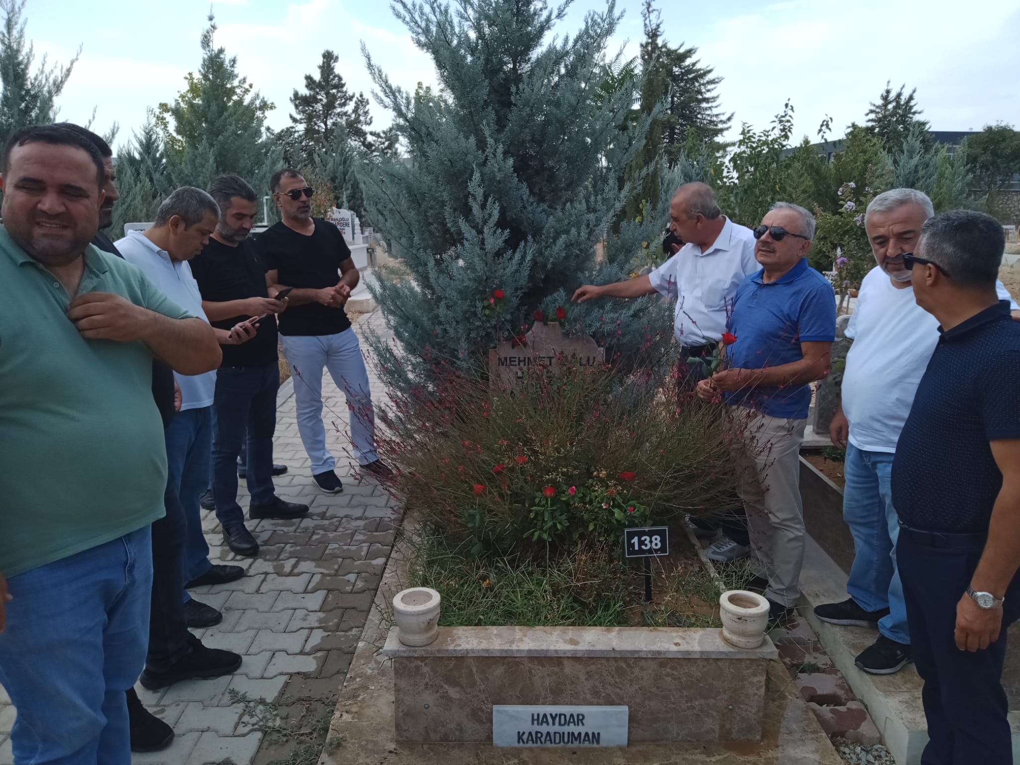 Gazeteci Haydar Karaduman Mezarı Başında Anıldı