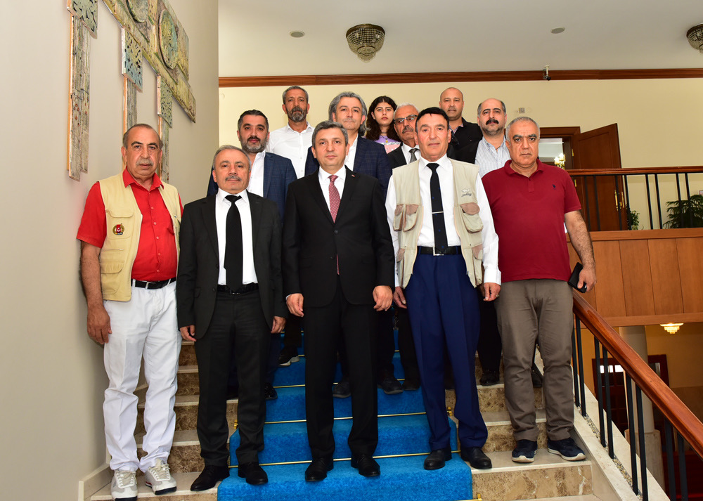 Gazeteciler Cemiyetinden Vali Şahin’e Ziyaret