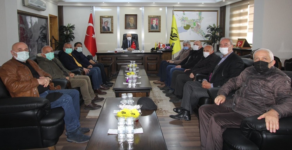 Gazetecilerden Başkan Pekmezci´ye ziyaret
