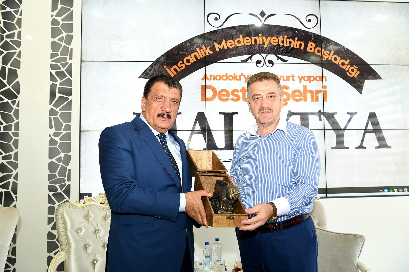 Gaziosmanpaşa ve Sincik Belediye başkanlarından Başkan Gürkan'a ziyaret