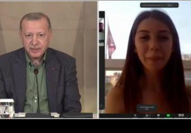 Gençlerden Cumhurbaşkanı Erdoğana Babalar Günü Süprizi