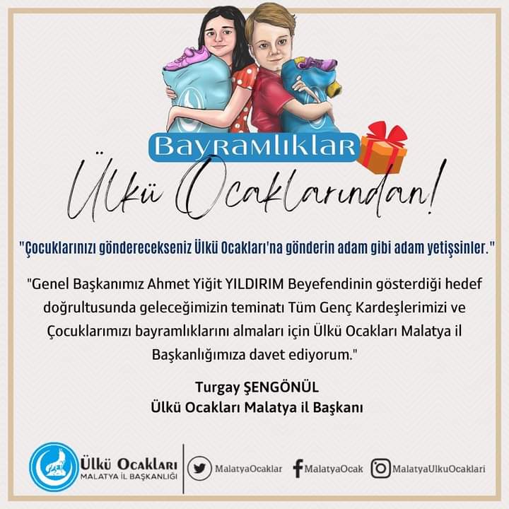 Gençlik Yarınlara İlerliyor Bayramlıkları Ocak Gideriyor