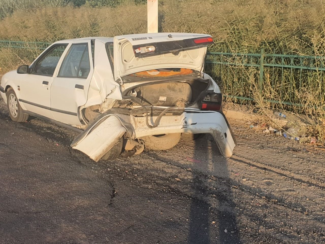 Gölbaşı'ndan Malatya'ya geliyordu, kaza yaptı