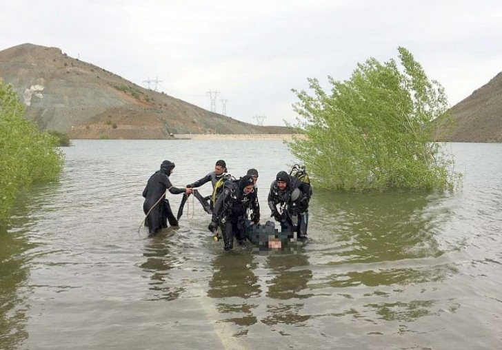 Göletteki Araçtan Sürücünün Cesedi Çıkarıldı