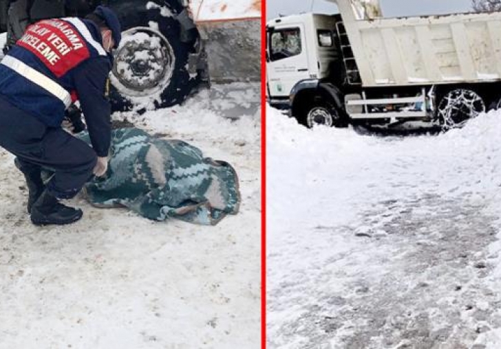 Greyderin altında kalan adam can verdi, greyder şoförü linçten kurtuldu