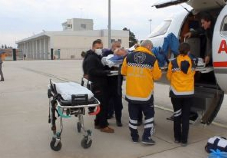 Hasta Gurbetçi Tedavi İçin Almanya'dan Malatya'ya Getirildi