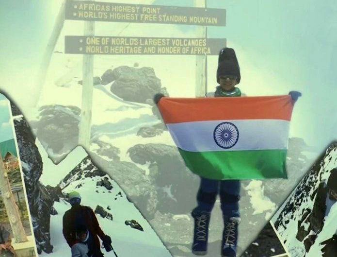 Hintli 7 yaşındaki çocuk Afrika´nın en yüksek dağı Kilimanjaro´ya tırmandı
