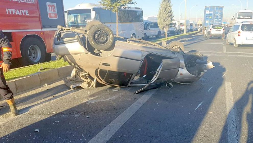 İki Aracın Karıştığı Kazada, 1 Kişi Yaralandı