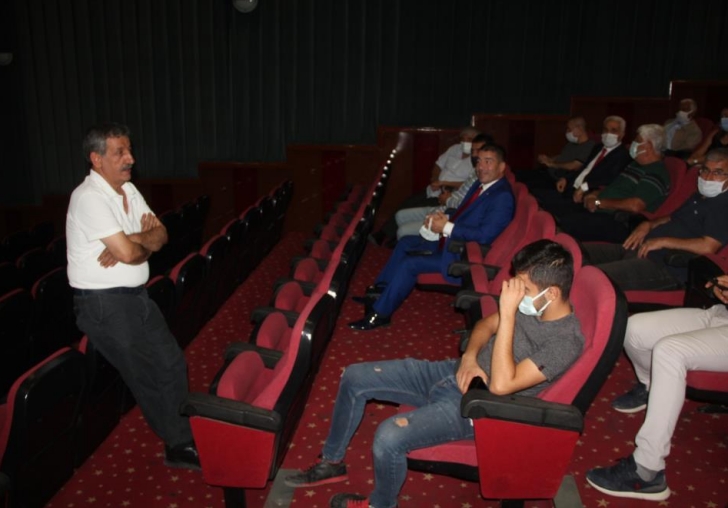 İki Gözüm Ahmet filmi Malatya'da gösterime girdi
