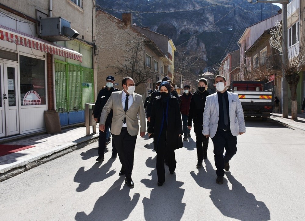 İnönü´de korona virüs denetimleri sürüyor
