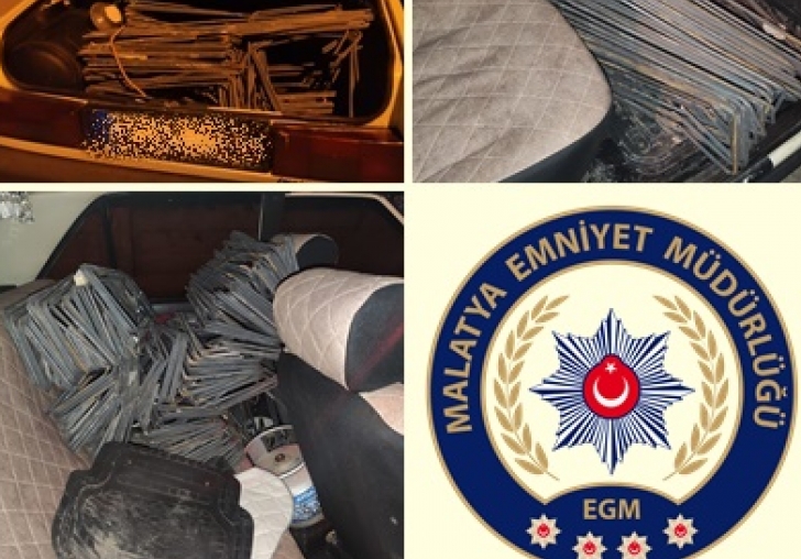 İnşaat Demiri Çalan 2 Şahıs Yakalandı