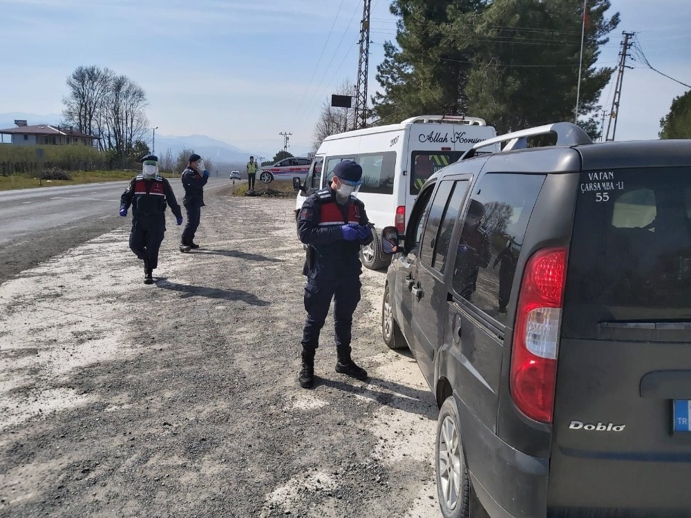 Jandarmanın `korona´ hassasiyeti