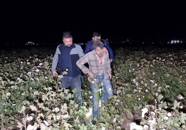 Kaçak göçmenleri taşıyordu: Polisten kaçmak isterken pamuk tarlasına devrildi