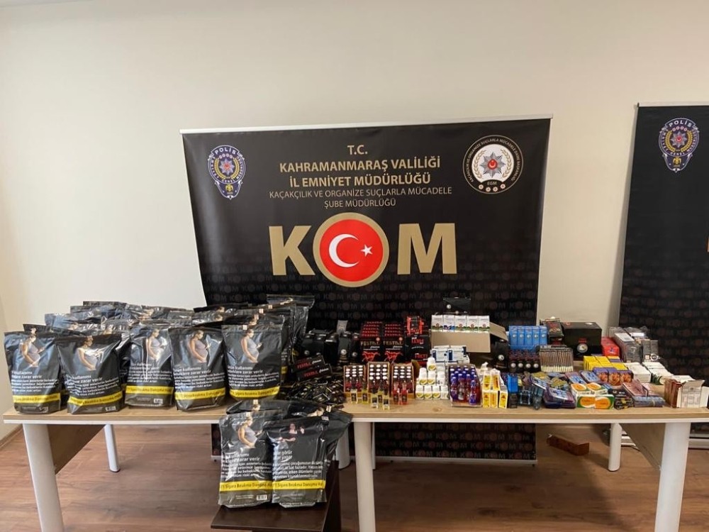 Kahramanmaraş´ta kaçakçılık operasyonu
