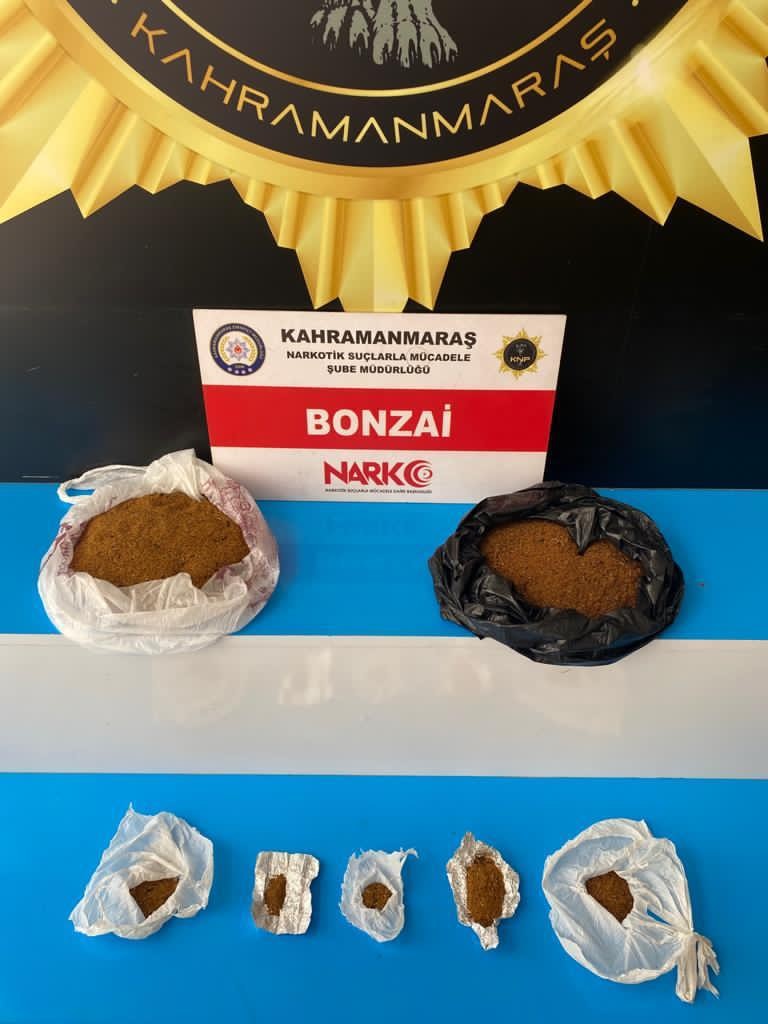 Kahramanmaraş´taki uyuşturucu operasyonlarında 3 tutuklama
