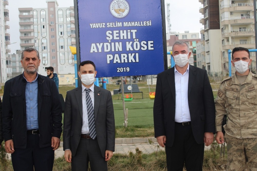 Kahta Belediyesi Gara şehidinin ismini parkta yaşatacak
