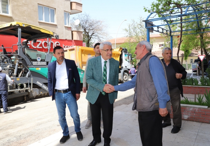 KALİTELİ ULAŞIM İÇİN BATTALGAZİYE 325 MİLYONLUK DEV YATIRIM