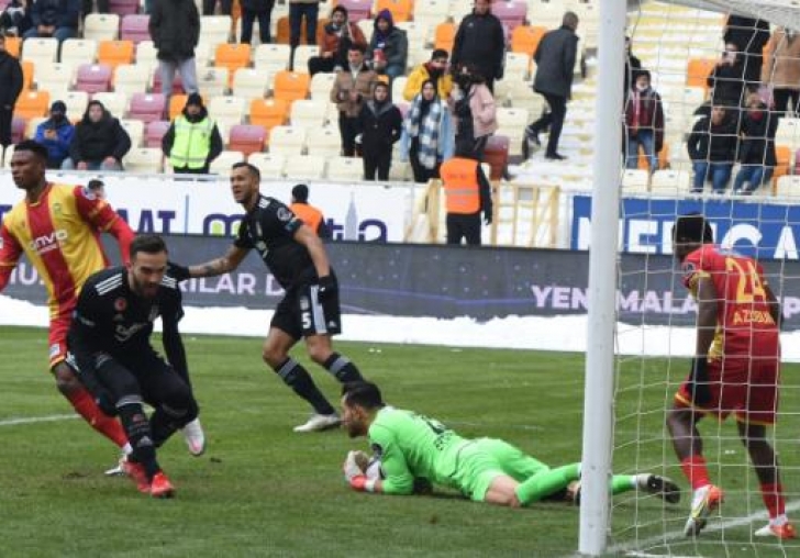 Kara Kartal 3 puanı kaçırdı! Beşiktaş, Malatyaspor'la 1-1 berabere kaldı
