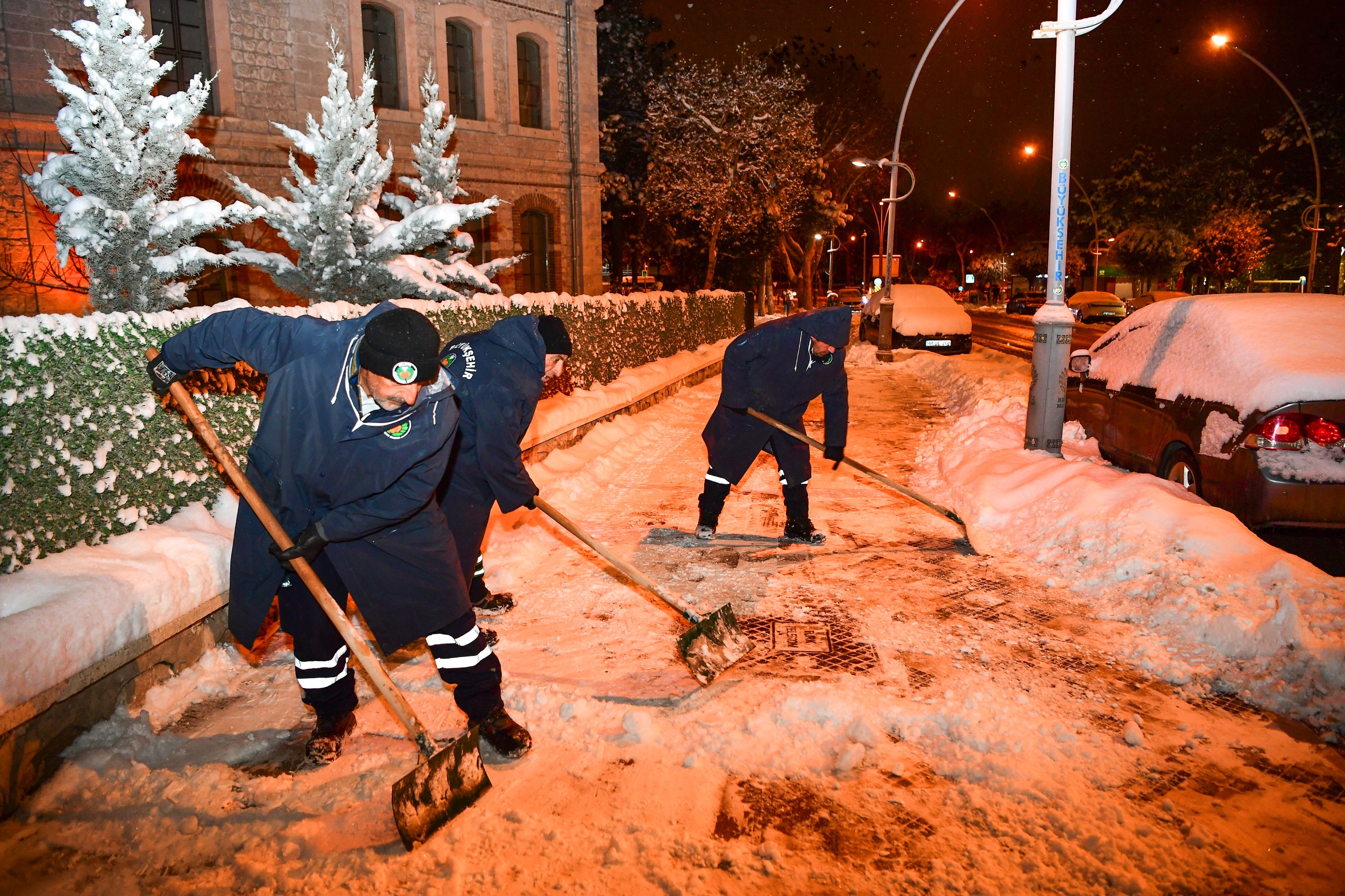 KARLA MÜCADELE ÇALIŞMALARI  DEVAM EDİYOR