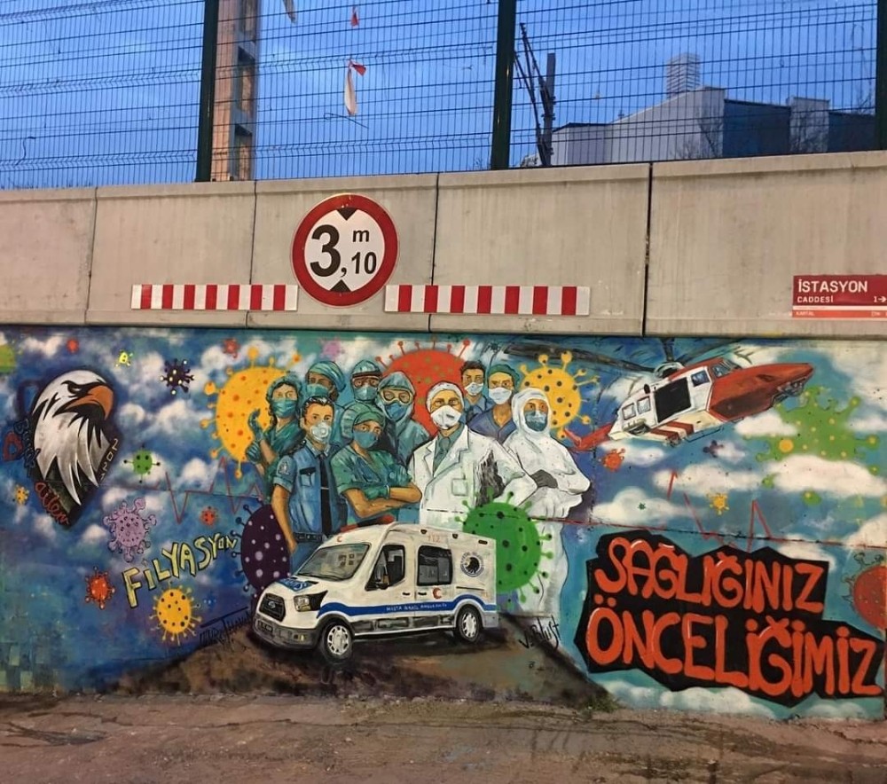 Kartal Belediyesi´nden sağlık çalışanlarına  vefa örneği
