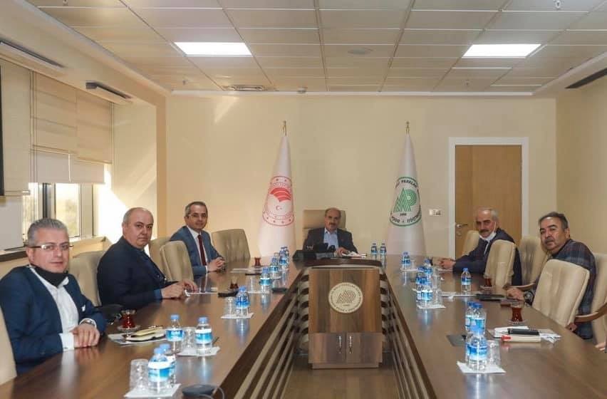 Kaymakam Pişkin´den Genel Müdür Üzmez´e ziyaret
