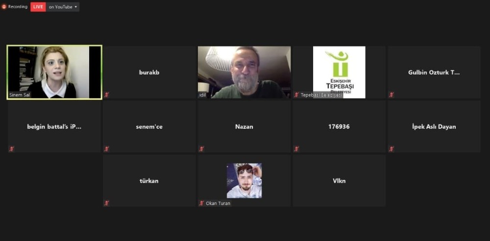 Kent & Kültür Söyleşileri´nin konuğu Sinem Sal oldu
