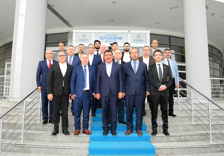 KIRGIZ BÜYÜKELÇİ, KKTC VE ROMANYA HEYETİ ZİYARET