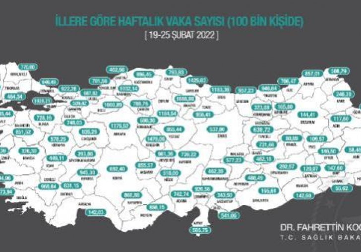 Kovid-19 vakaları İstanbul ve Ankara'da arttı, İzmir'de azaldı