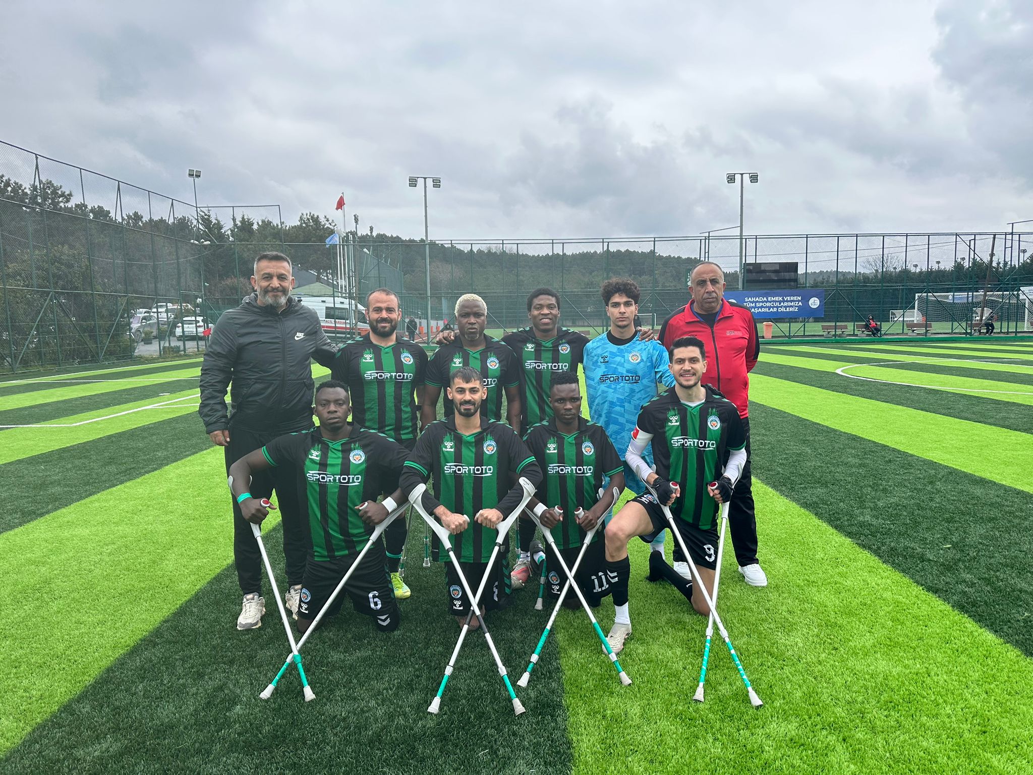 Malatya Büyükşehir Ampute Sahada Devleşti: Şişli Yeşiltepe’ye 5 Gol!