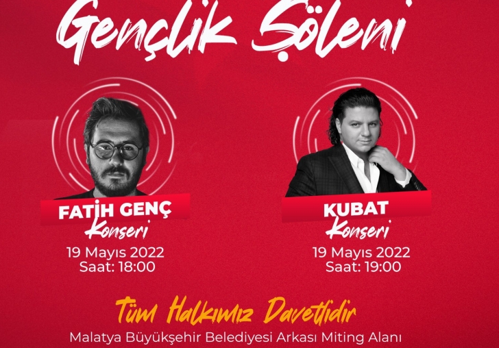 MALATYA BÜYÜKŞEHİR BELEDİYESİNDEN GENÇLİK KONSERİ