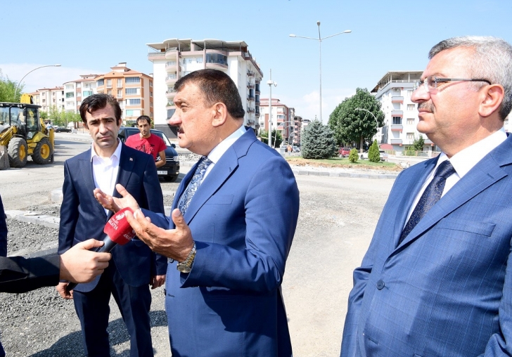Malatya'da akıllı kavşak çalışmaları sürüyor