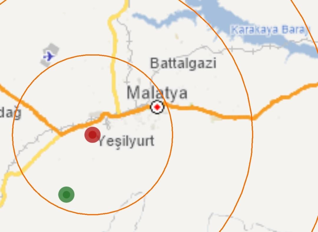 Malatya'da Deprem