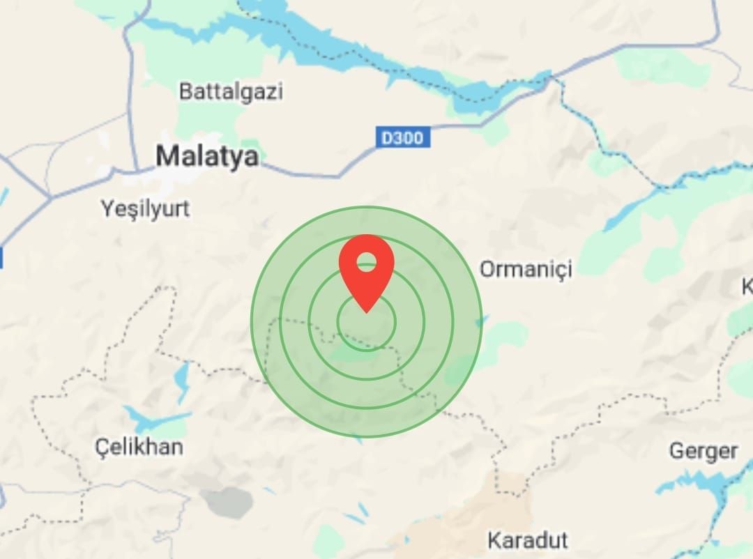 Malatya'da Deprem!